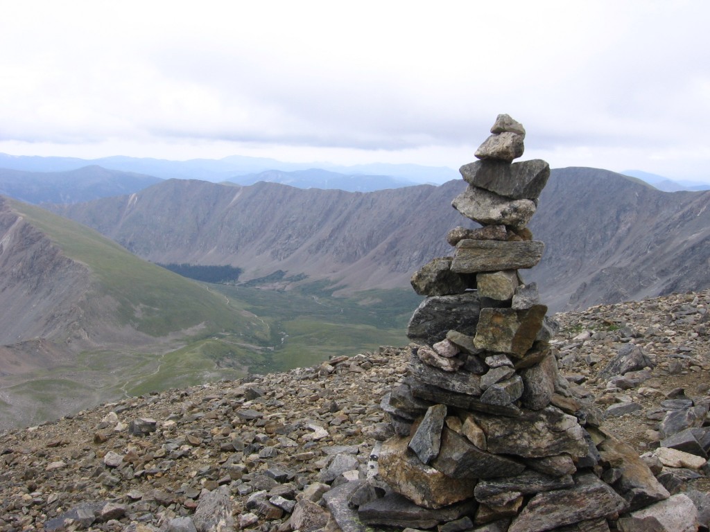 Leadership Quotes - Cairn on Colorado's Grays Peak leadership quotes cairn grays peak colorado